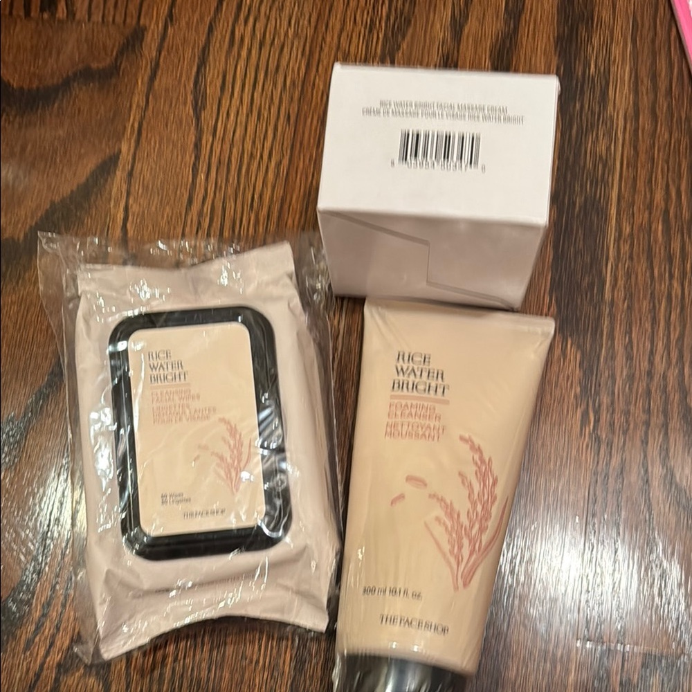The Face Shop Rice Water Bright Cleansing Set
